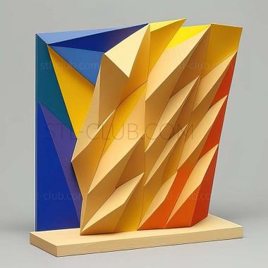 3D model Ellsworth Kelly American artist (STL)